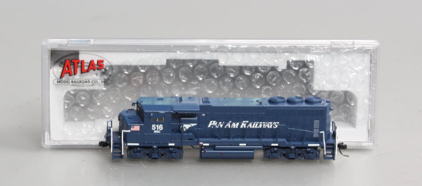 Atlas 40004891 N Pam Am Railways GP40-2W Diesel Locomotive with Sound #516