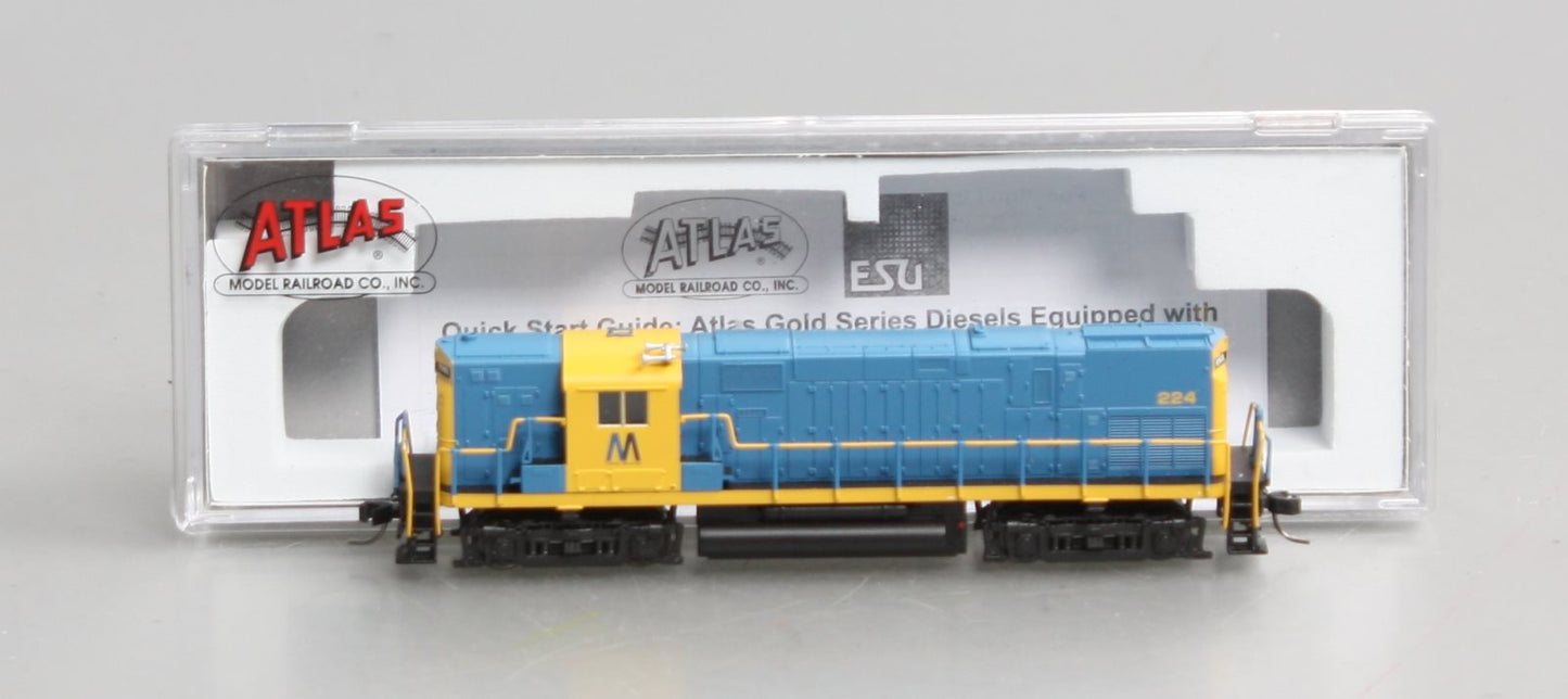 Atlas 40004035 N Long Island C420 Phase 2B Diesel Loco with DCC & Sound #224