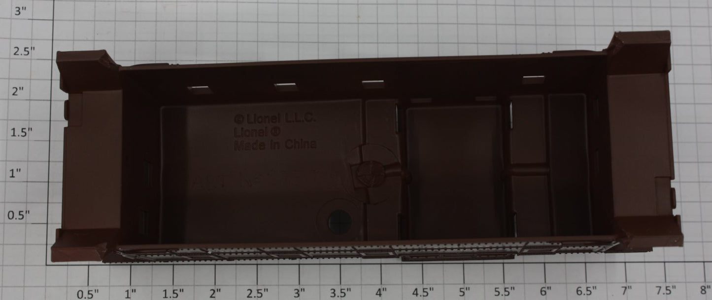 Lionel 19797-7 O Gauge Wabash Square Window Caboose Shell #6357