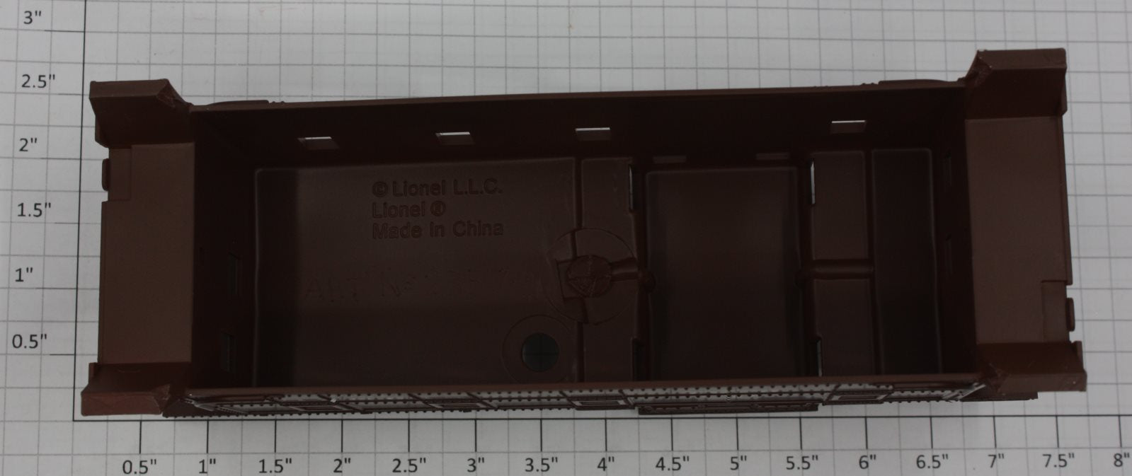 Lionel 19797-7 O Gauge Wabash Square Window Caboose Shell #6357
