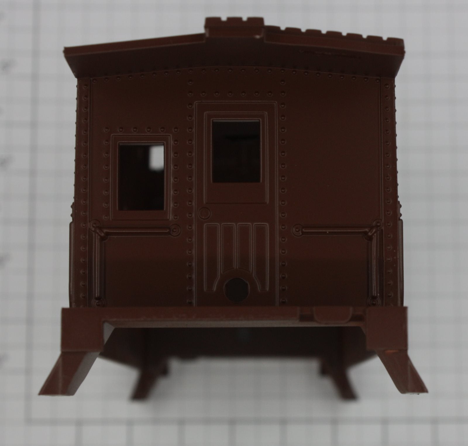 Lionel 19797-7 O Gauge Wabash Square Window Caboose Shell #6357