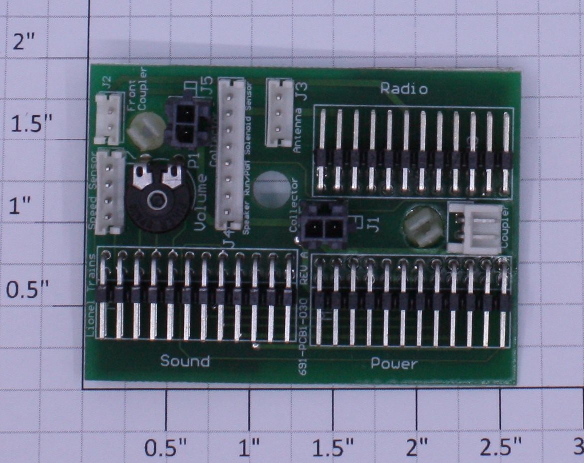 Lionel 691-PCB1-030 TMCC & RailSounds Motherboard PCB Circuit Board