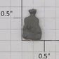 Lionel 3428-17 Gray Mail Bag without Pin