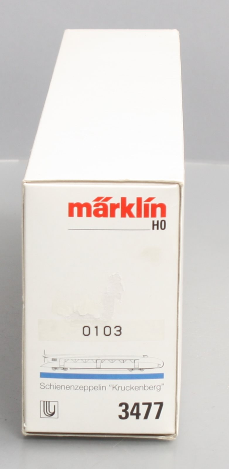 Marklin 3477 HO Rail Zeppelin Diesel Locomotive LN/Box