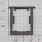 Lionel 3462-11 O Gauge Unfinished Milk Car Metal Door Frame