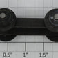 American Flyer XA10081 S Scale Front Truck with Black Wheels