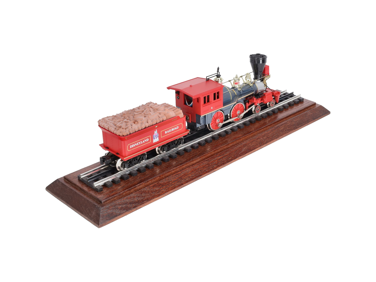 Lionel 6-18008 Disneyland 4-4-0 Steam Locomotive & Tender #4 w/Display Case NIB