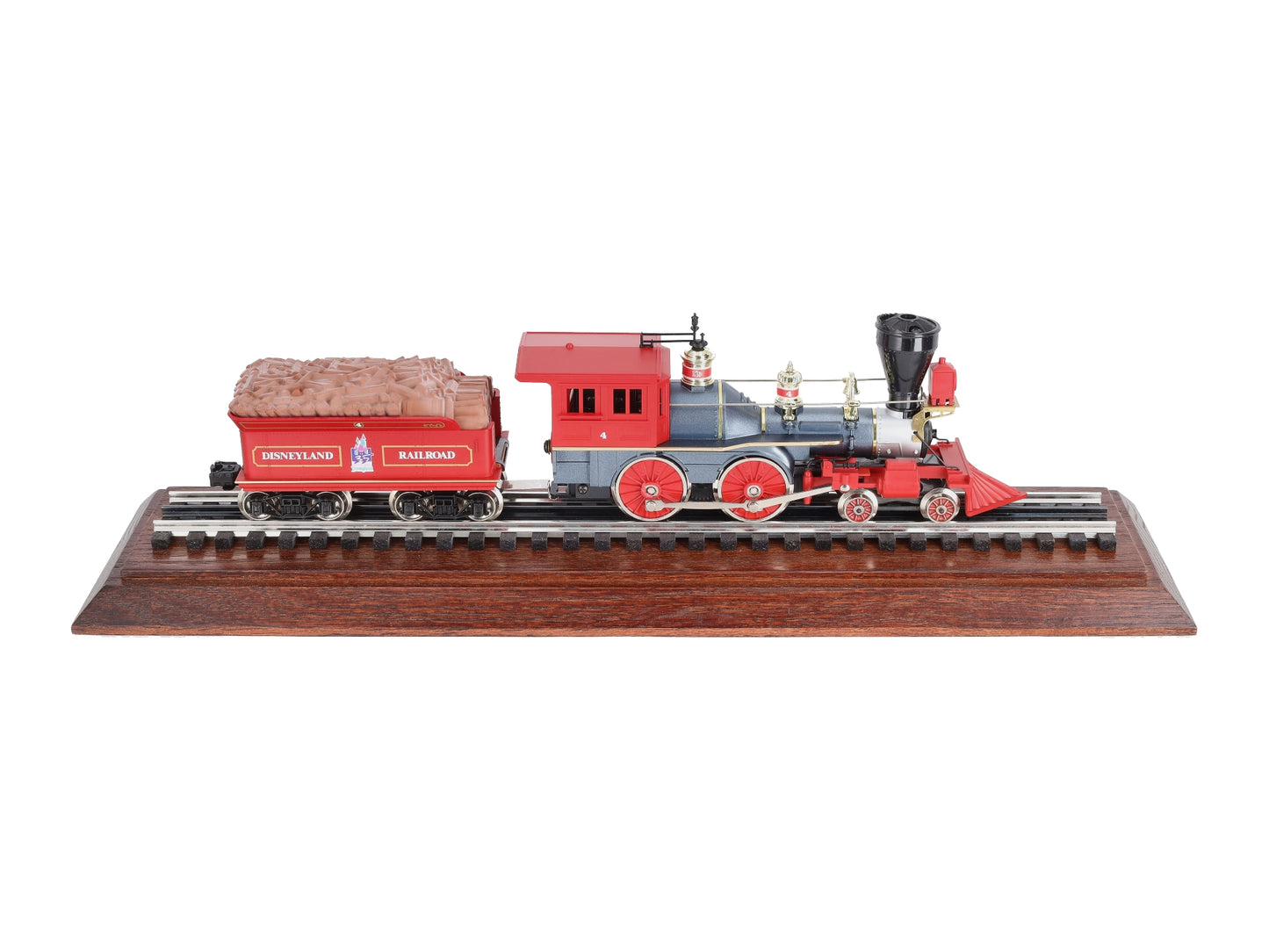 Lionel 6-18008 Disneyland 4-4-0 Steam Locomotive & Tender #4 w/Display Case NIB