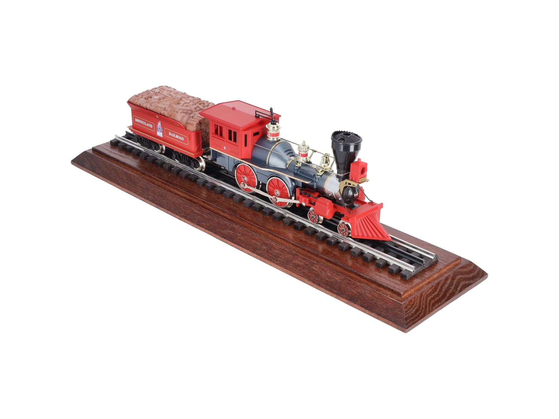 Lionel 6-18008 Disneyland 4-4-0 Steam Locomotive & Tender #4 w/Display Case NIB