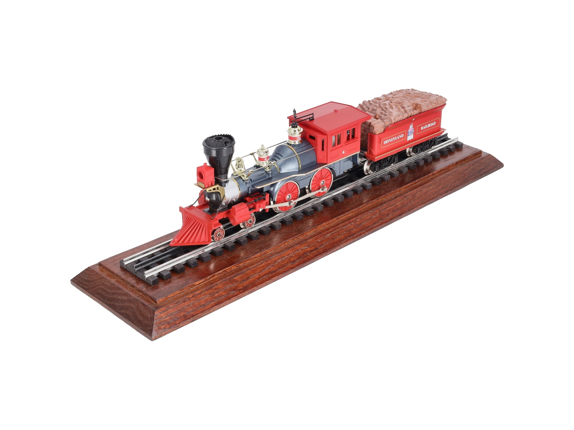 Lionel 6-18008 Disneyland 4-4-0 Steam Locomotive & Tender #4 w/Display Case NIB