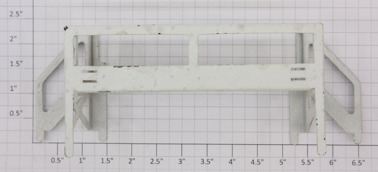 Lionel 3462-XS Milk Car Platform White Platform Railing