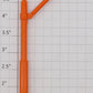 Lionel 3424-76 6-3/4" Orange Tell Tale Pole
