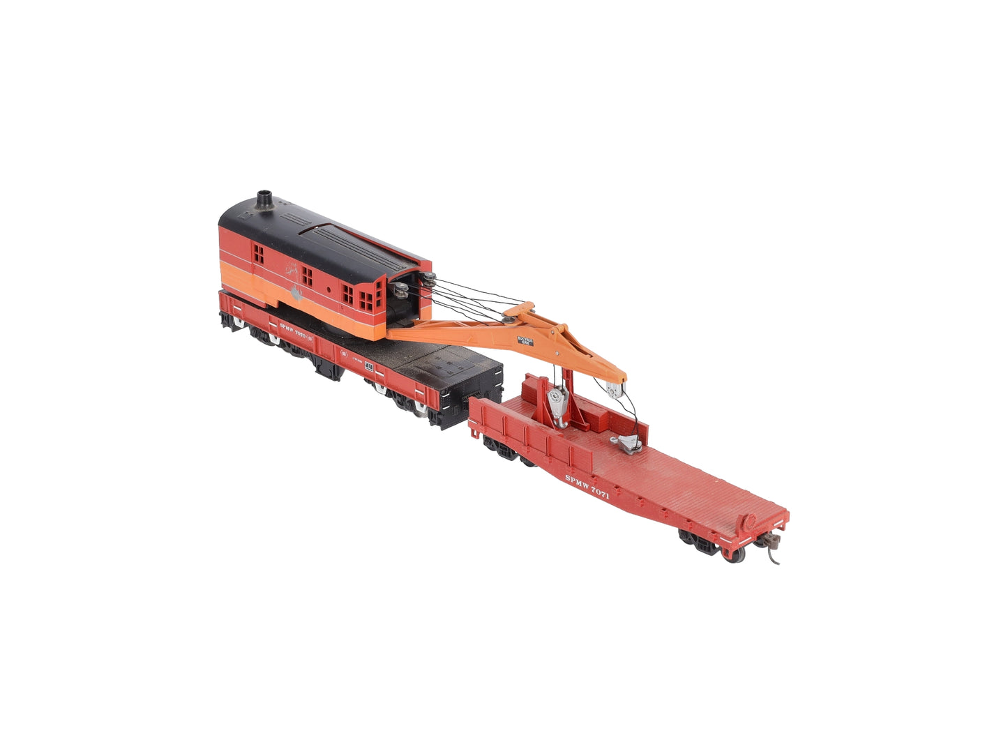Athearn 7526 HO Scale Southern Pacific Daylight 200 Ton Crane/Tender #7070