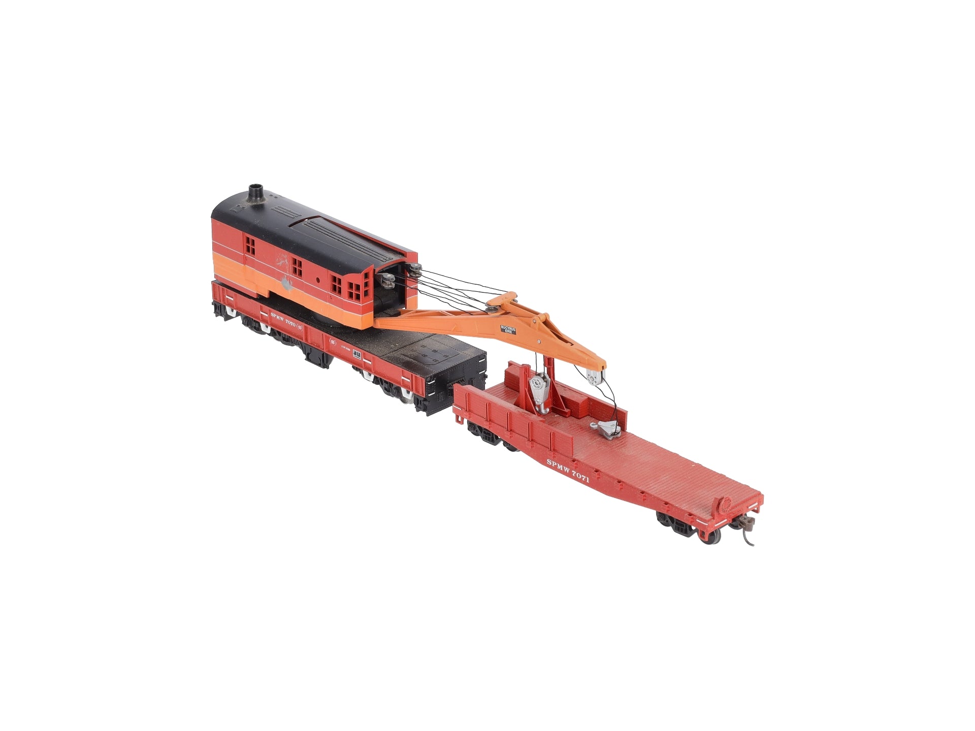 Athearn 7526 HO Scale Southern Pacific Daylight 200 Ton Crane/Tender #7070