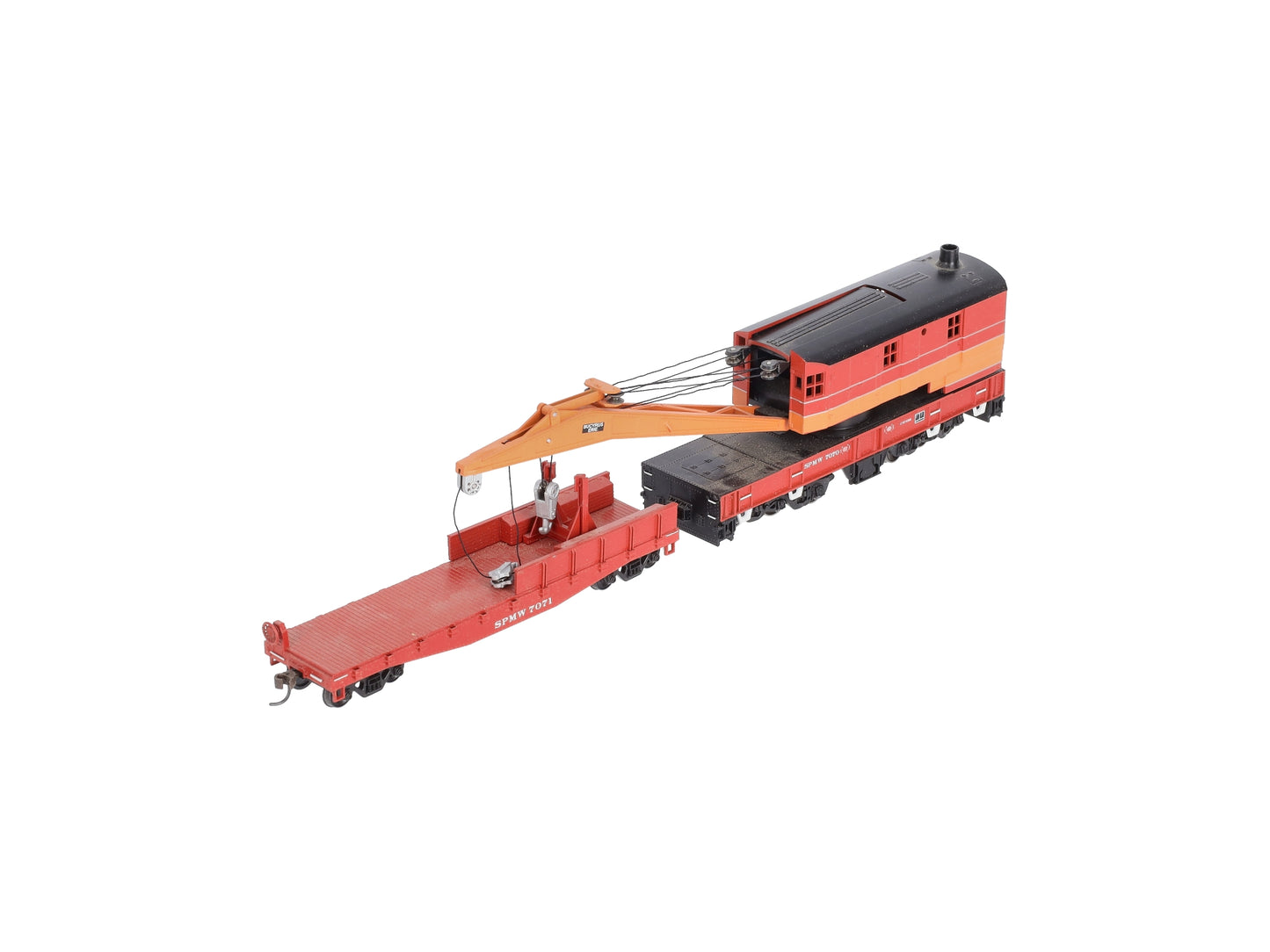 Athearn 7526 HO Scale Southern Pacific Daylight 200 Ton Crane/Tender #7070
