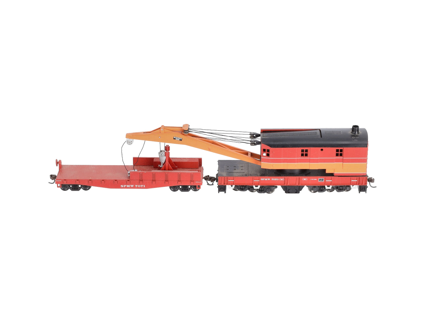 Athearn 7526 HO Scale Southern Pacific Daylight 200 Ton Crane/Tender #7070