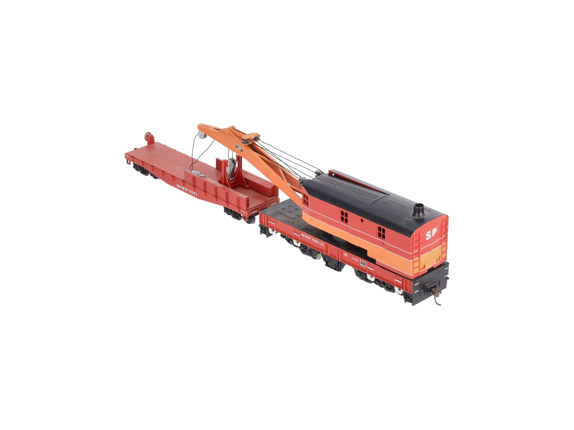 Athearn 7526 HO Scale Southern Pacific Daylight 200 Ton Crane/Tender #7070