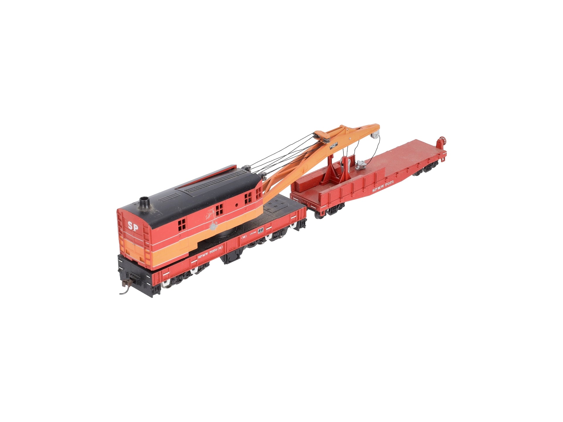 Athearn 7526 HO Scale Southern Pacific Daylight 200 Ton Crane/Tender #7070