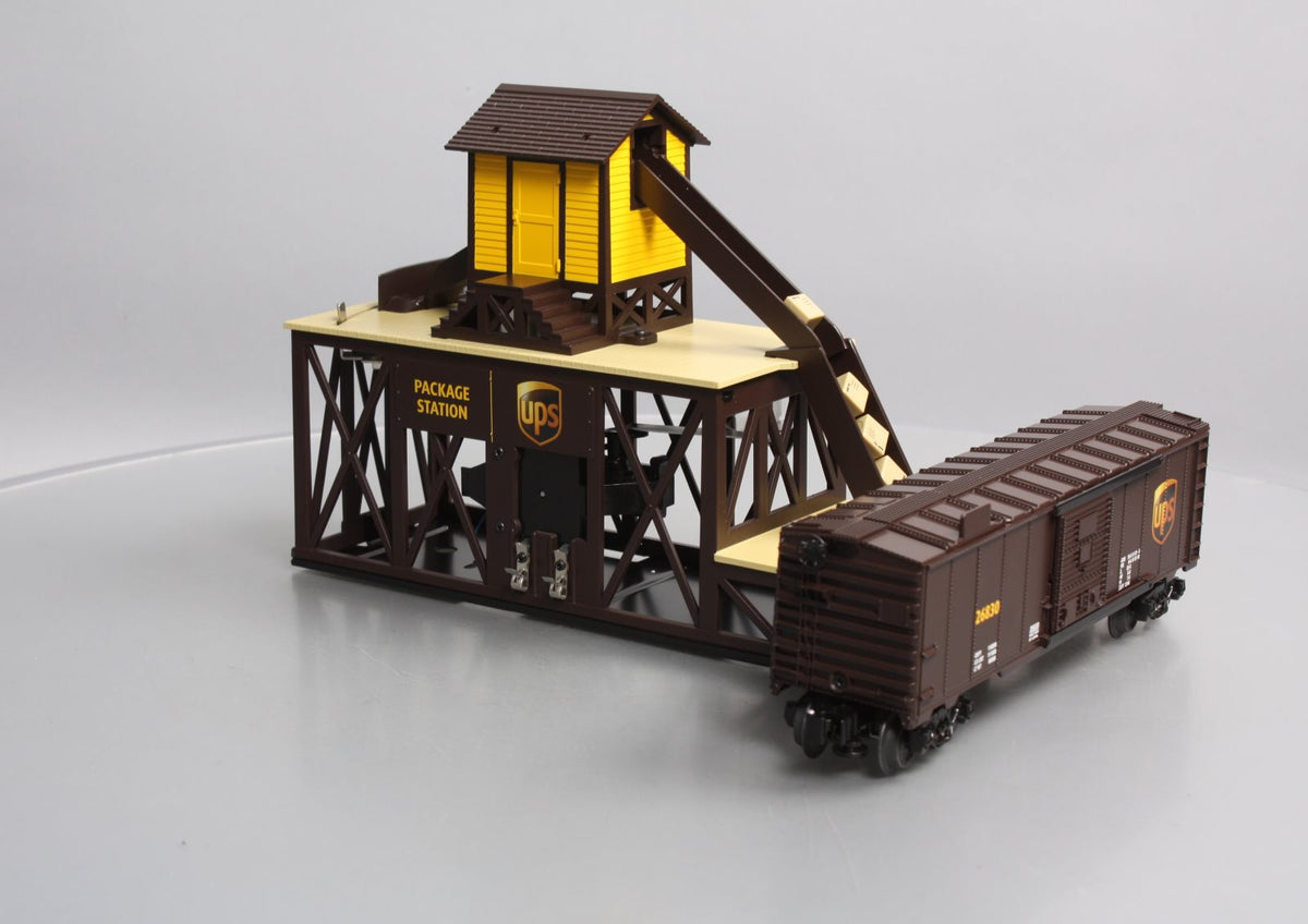 Lionel 6-34194 UPS Operating Packaging Station NIB