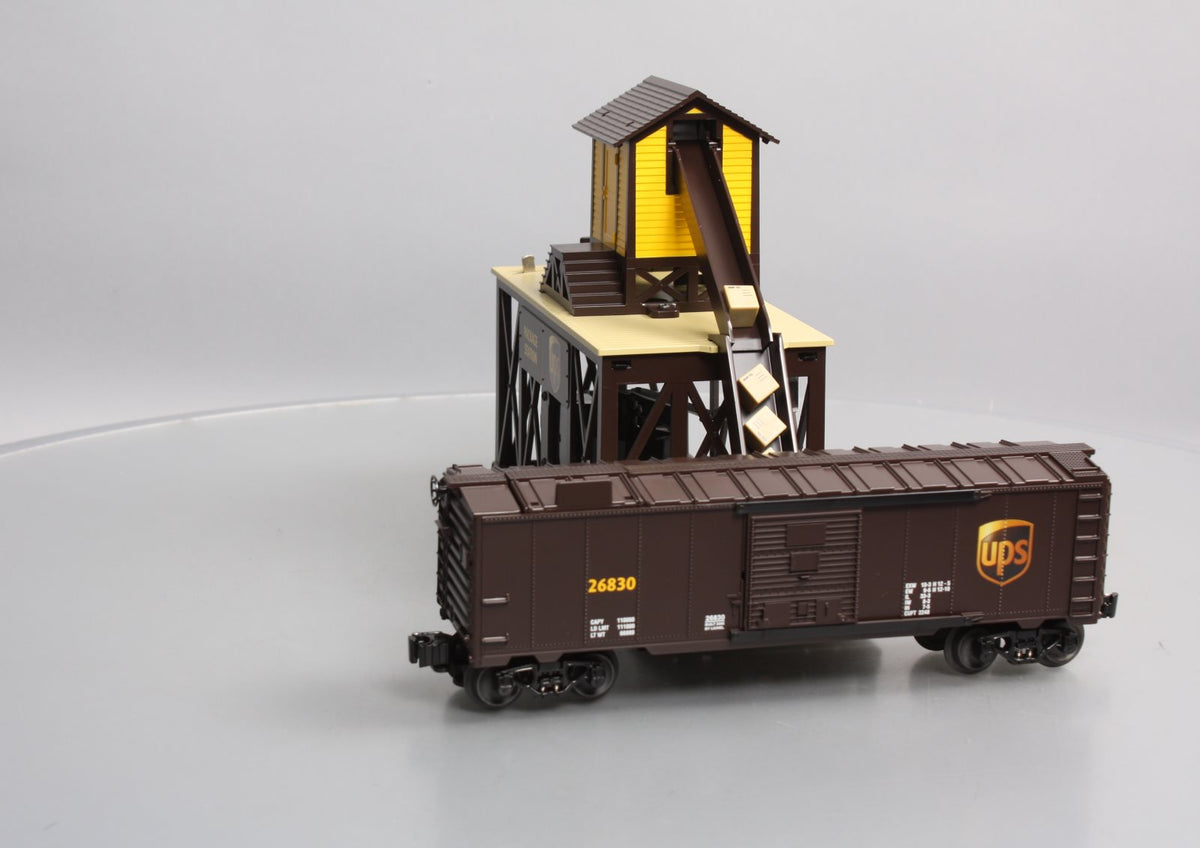Lionel 6-34194 UPS Operating Packaging Station NIB
