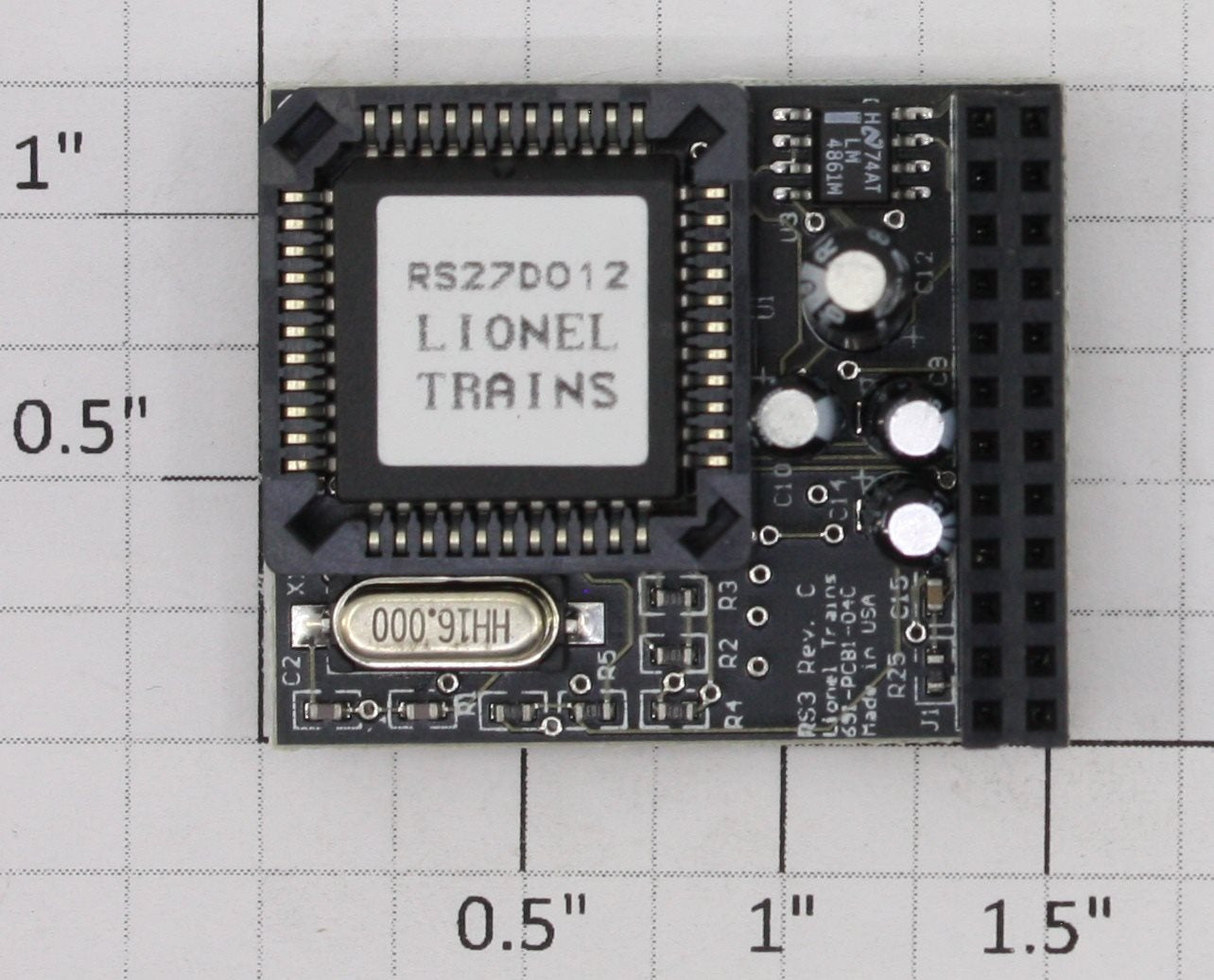 Lionel 691PCB10DD C&O F-3A #7021 Railsounds 4.0 PCB Circuit Board