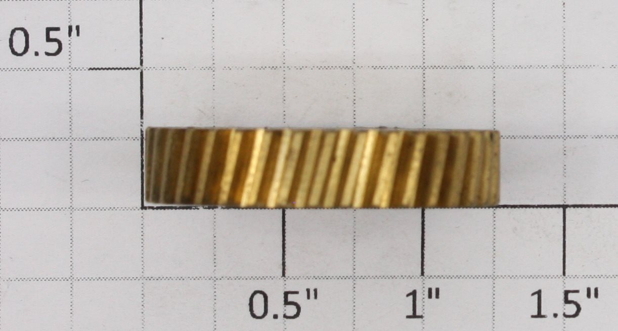 Lionel 773-16 36-Tooth Brass Worm Wheel Gear