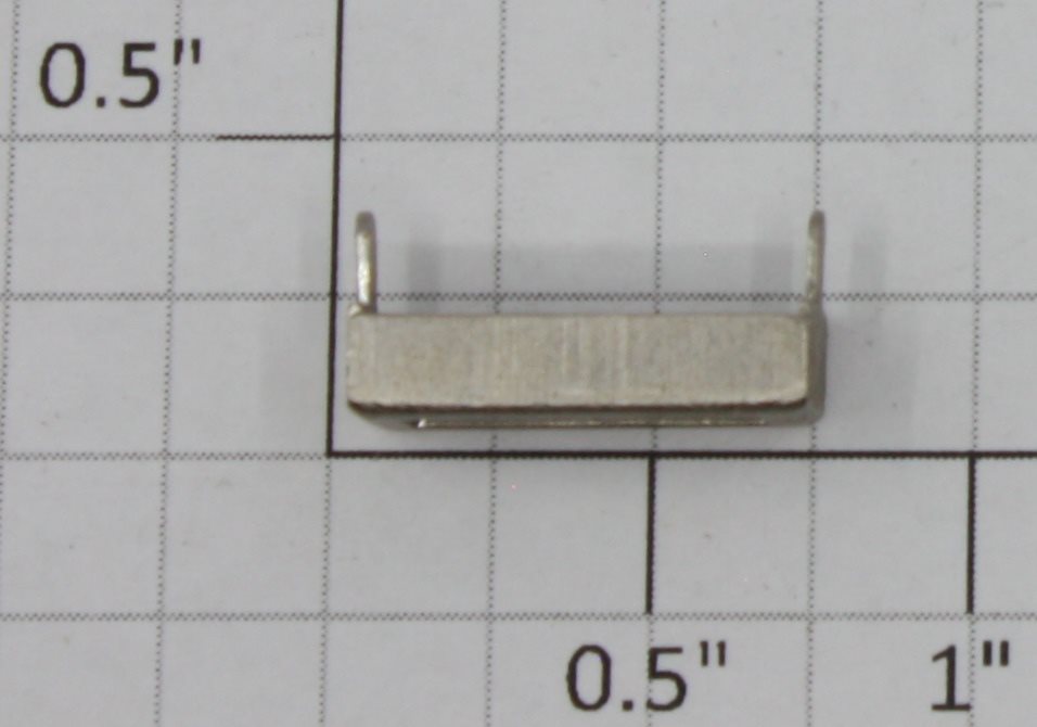Lionel 385E-37 Nickel Boiler Front Number Plate Frame - Fits 385E, 392E, 1835