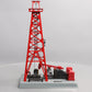 Lionel 6-12848 O Gauge Red Operating Oil Derrick LN/Box