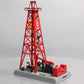 Lionel 6-12848 O Gauge Red Operating Oil Derrick LN/Box