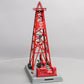 Lionel 6-12848 O Gauge Red Operating Oil Derrick LN/Box