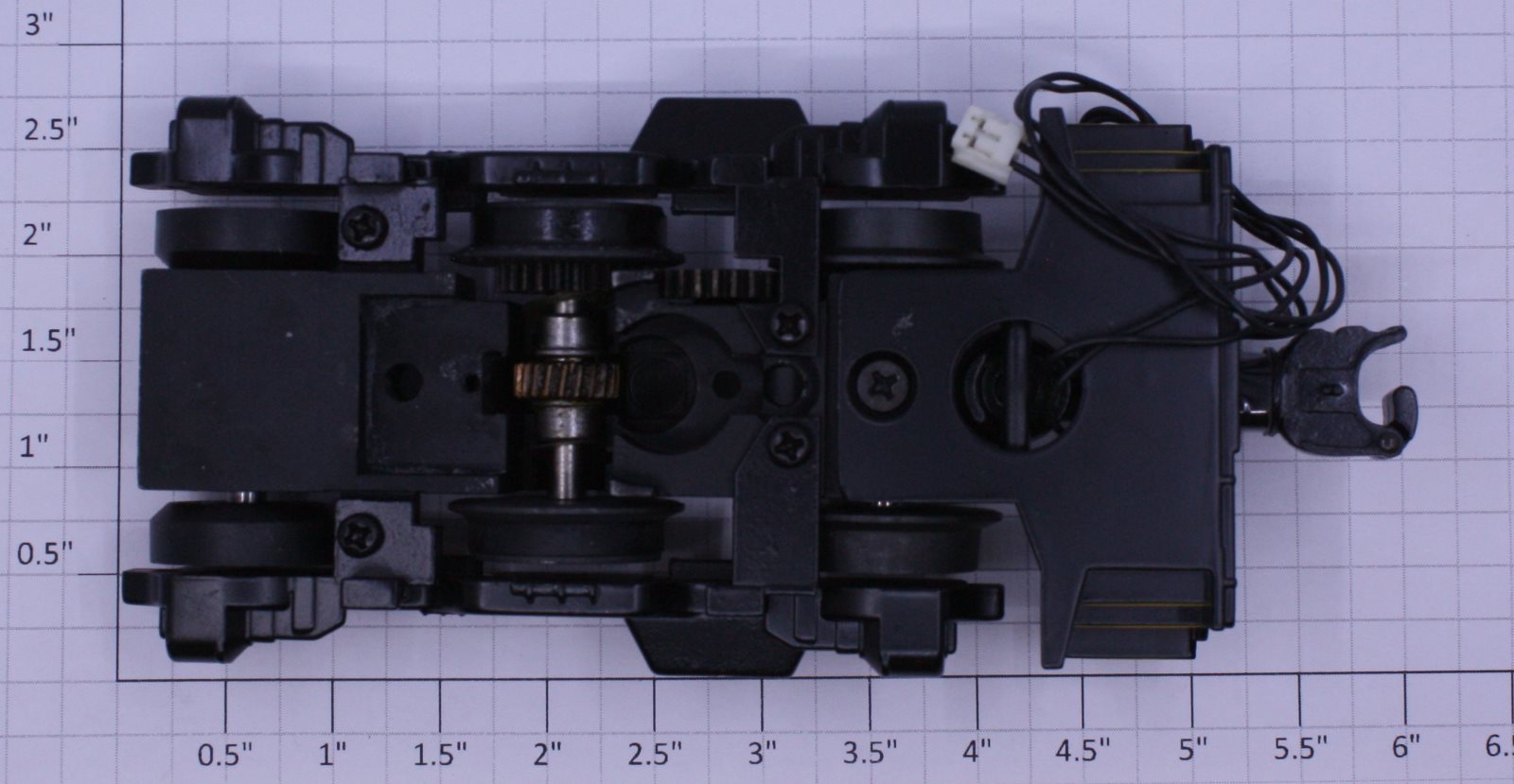 Lionel 18289-570 Dash-9 6-Wheel Front Black Motor Truck