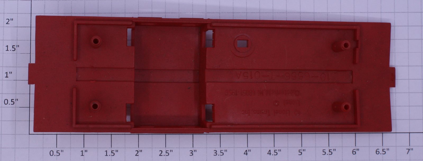 Lionel 6556-15 SP Red Caboose Roof Shell