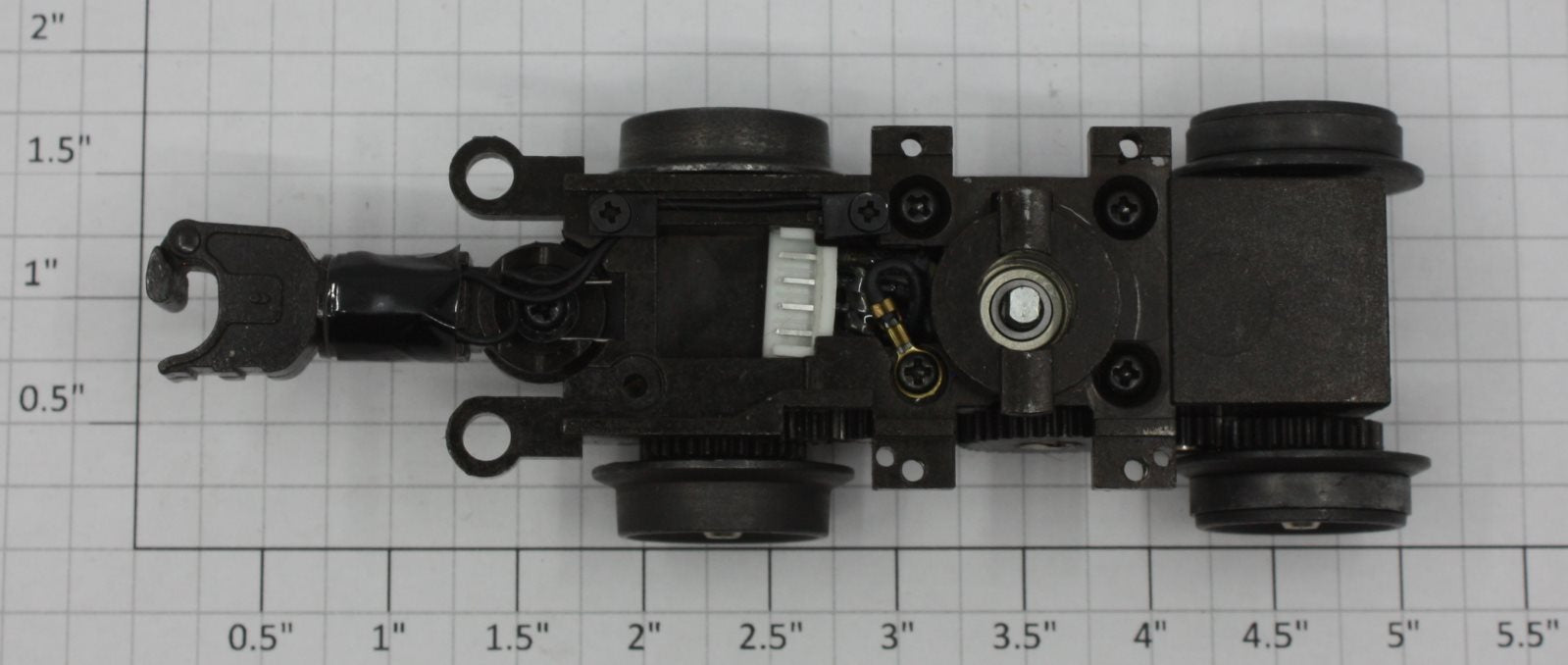 Lionel 28340-641 4 Wheel Motor Truck with Coupler No Sides Liondrive Scale GP-7