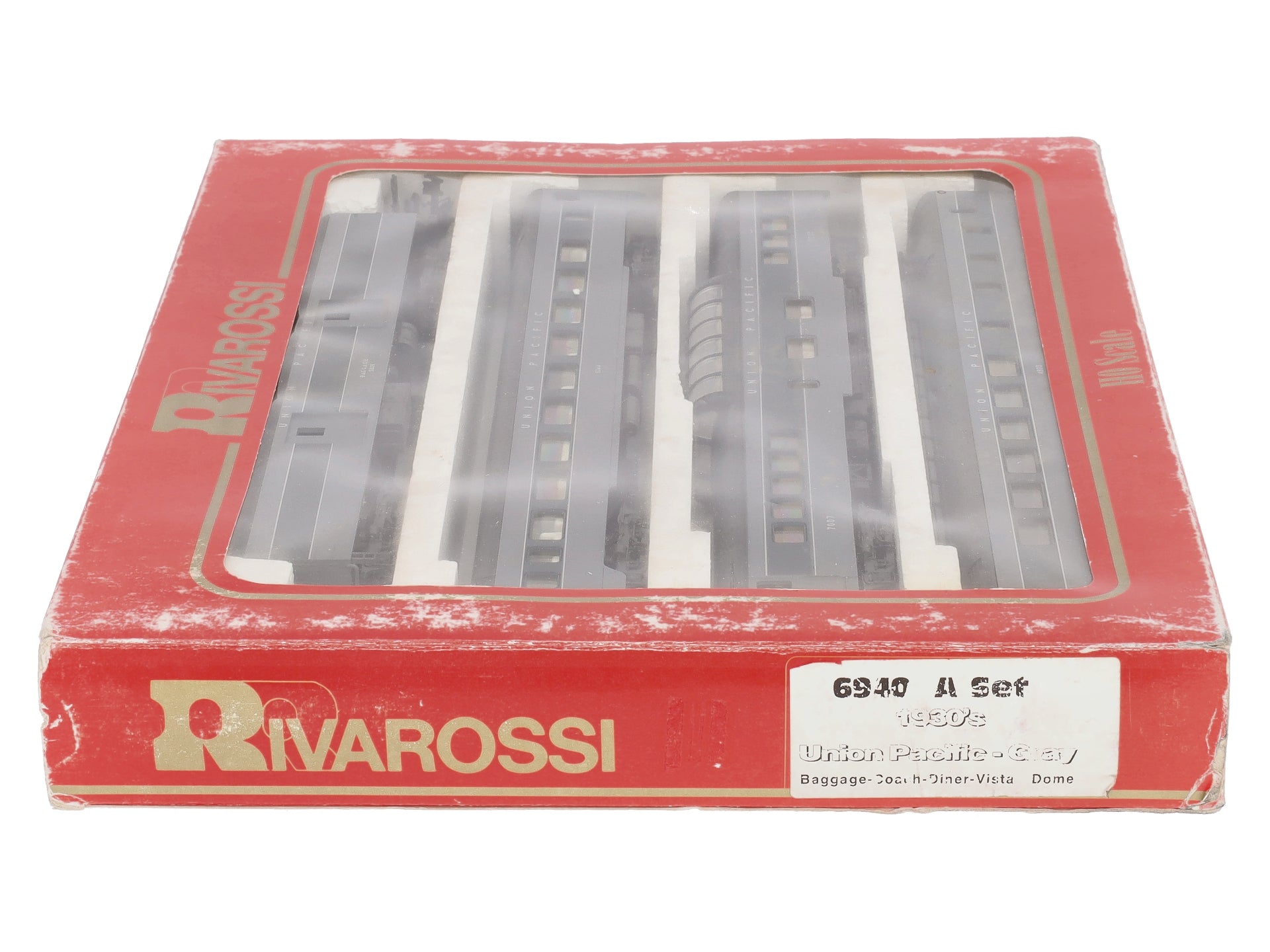 Rivarossi 6940 HO Union Pacific 1930‘s 4-Car Passenger Set (Set A) LN/Box
