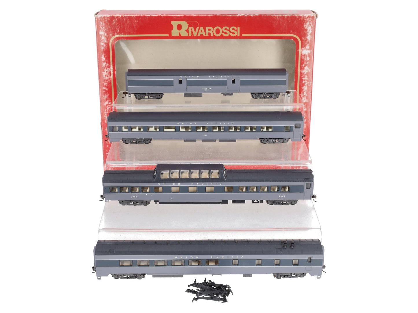 Rivarossi 6940 HO Union Pacific 1930‘s 4-Car Passenger Set (Set A) LN/Box