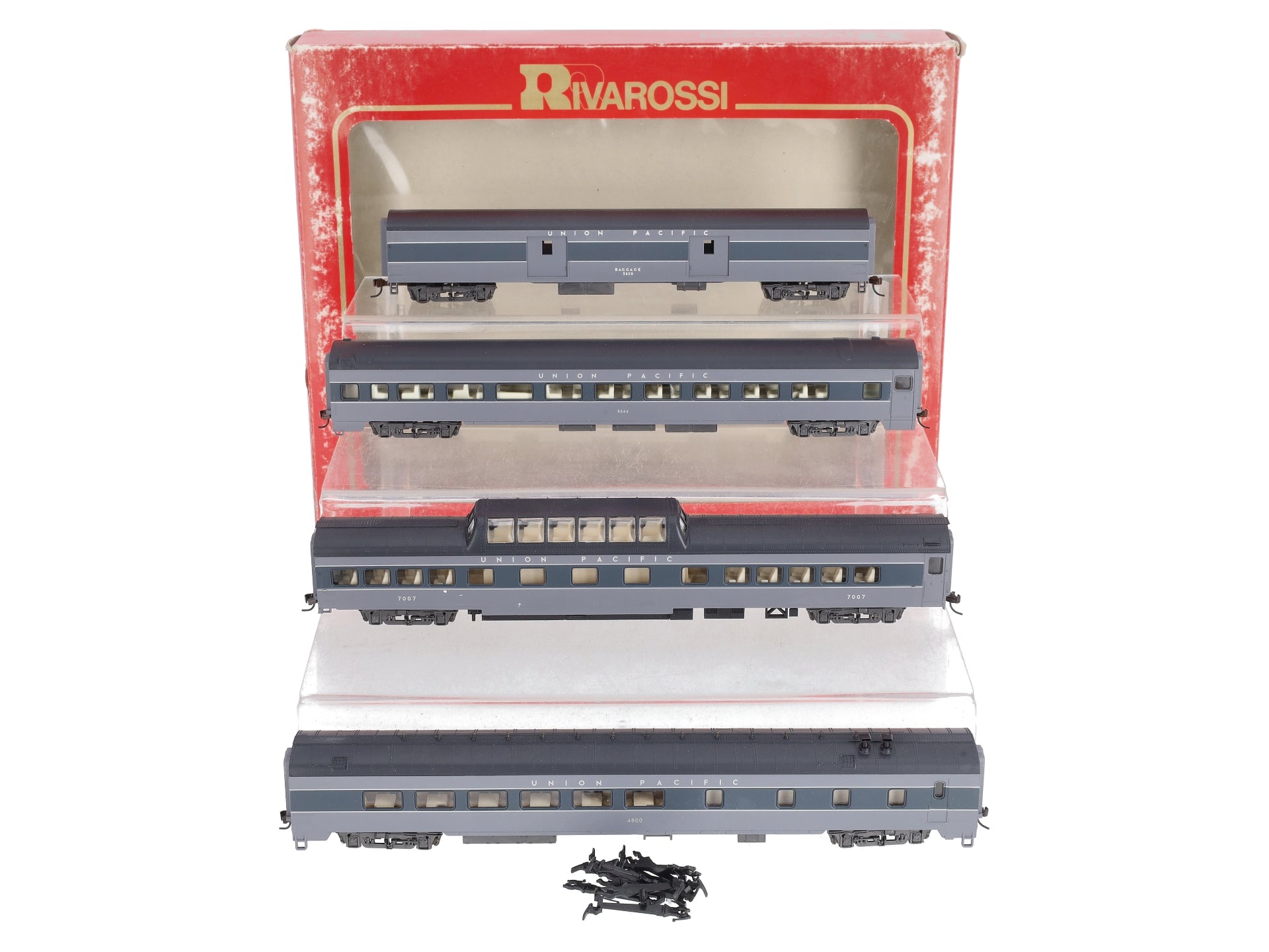 Rivarossi 6940 HO Union Pacific 1930‘s 4-Car Passenger Set (Set A) LN/Box