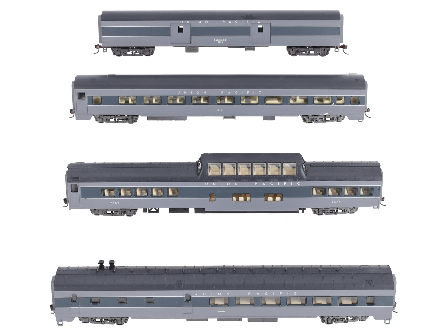 Rivarossi 6940 HO Union Pacific 1930‘s 4-Car Passenger Set (Set A) LN/Box