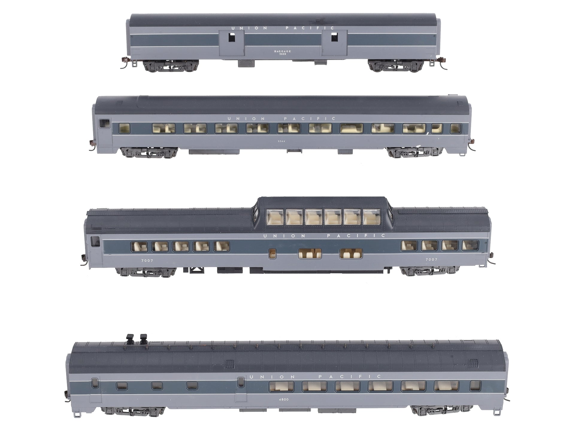 Rivarossi 6940 HO Union Pacific 1930‘s 4-Car Passenger Set (Set A) LN/Box