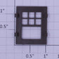 Lionel 2324-18 Small Brown Window