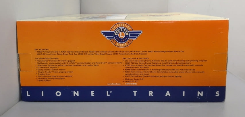 Lionel 6-31721 O Gauge PWC Pennsylvania Majestic GG-1 Electric Freight Train Set MT/Box