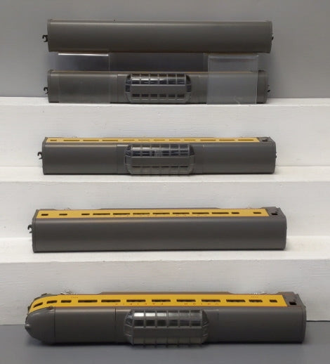 MTH 20-6506 O Gauge Union Pacific 70' Aluminum Passenger 5-Car Set LN/Box
