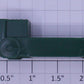 Lionel 2323-24 Green Baggage Cart Shell