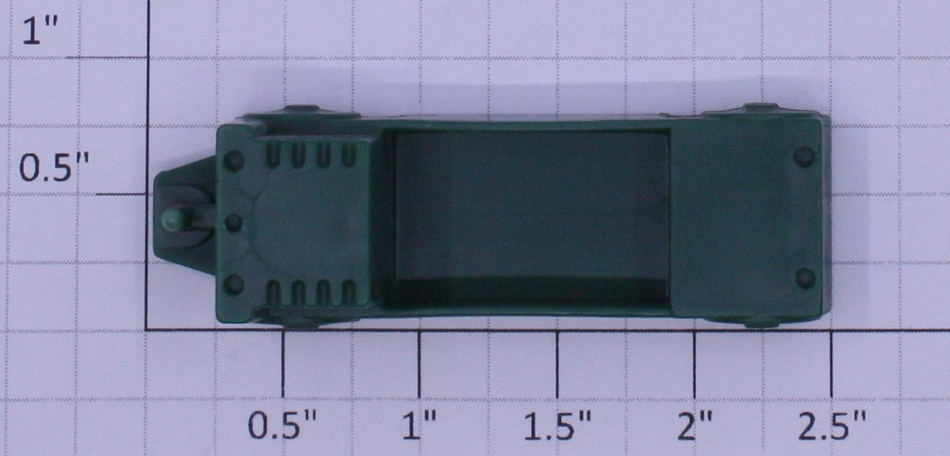 Lionel 2323-24 Green Baggage Cart Shell