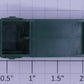 Lionel 2323-24 Green Baggage Cart Shell