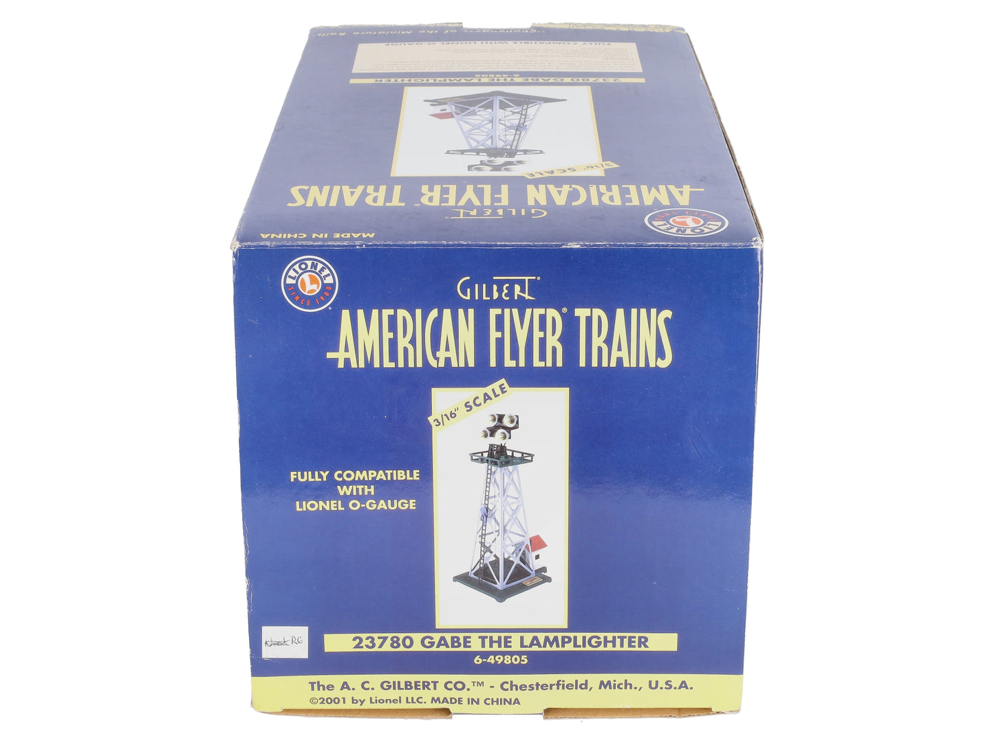 American Flyer 6-49805 S Scale Gabe the Lamplighter Tower LN/Box