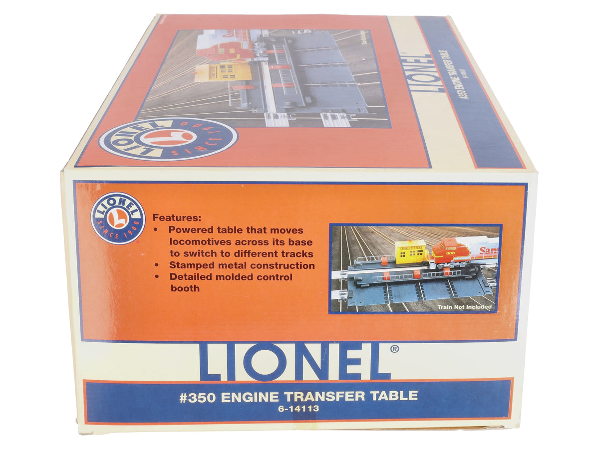 Lionel 6-14113 O Gauge Engine Transfer Table LN/Box