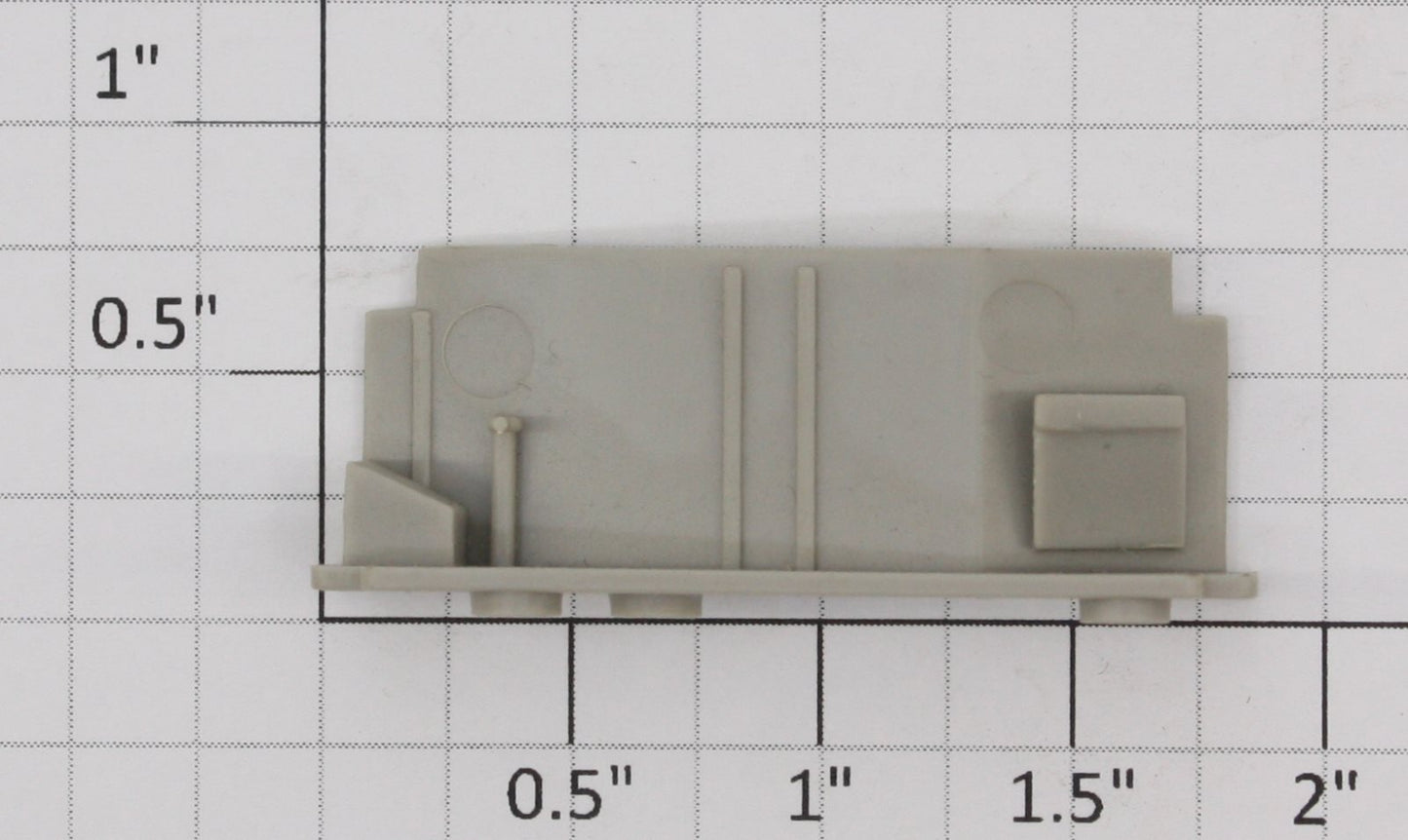 Lionel 8645-55 GP-9 Light Gray Left Hand Cab Interior