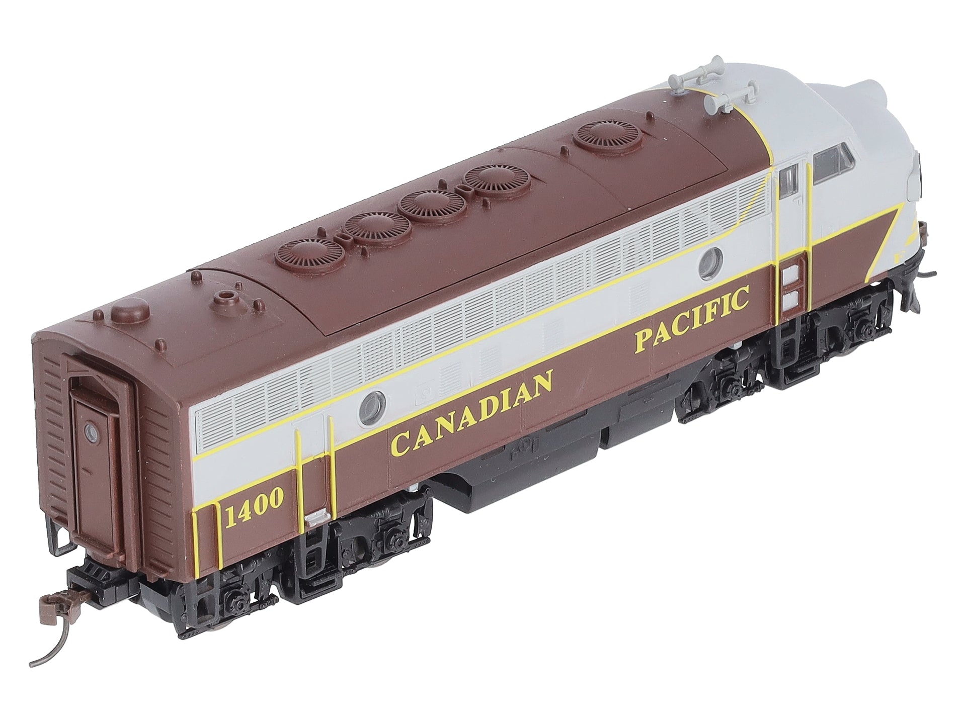 Model Power 2165 HO Scale CP F7 Diesel Locomotive #1400 – Trainz