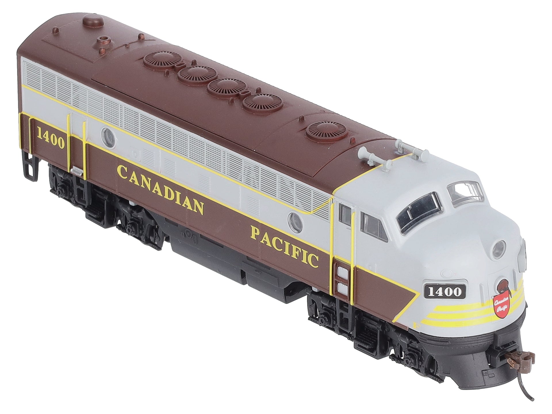 Model Power 2165 HO Scale CP F7 Diesel Locomotive #1400 – Trainz