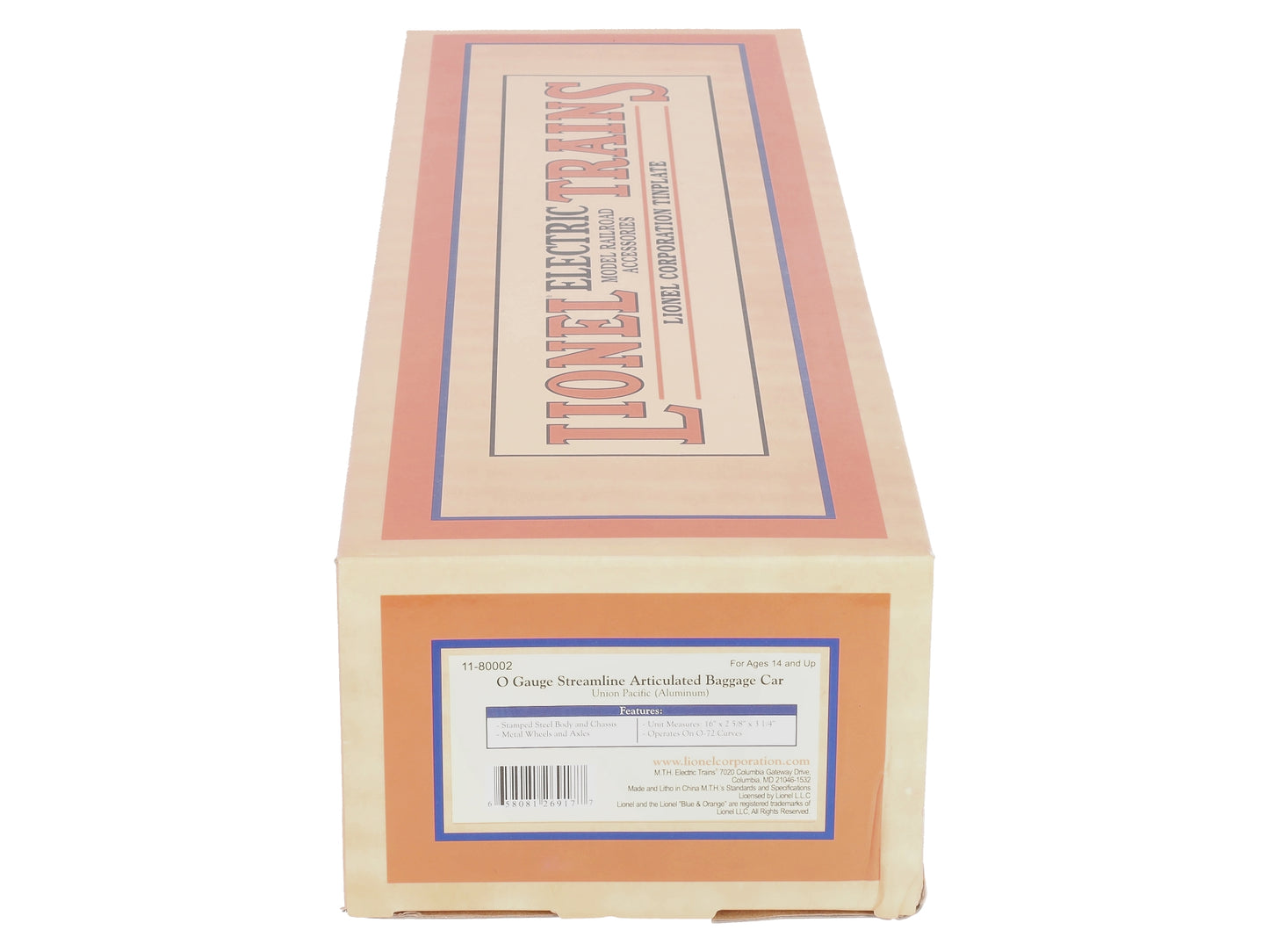 Lionel 11-80002 UP Streamlined Articulated Baggage